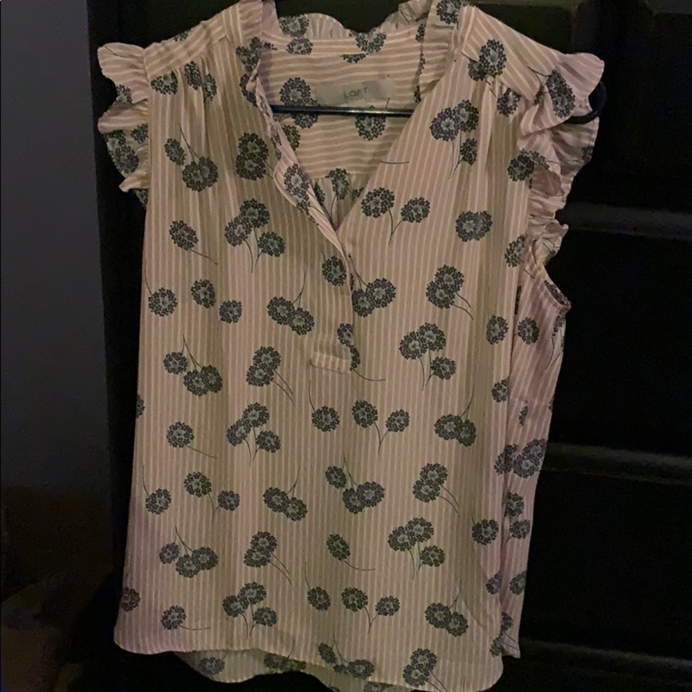 Loft sleeveless blouse